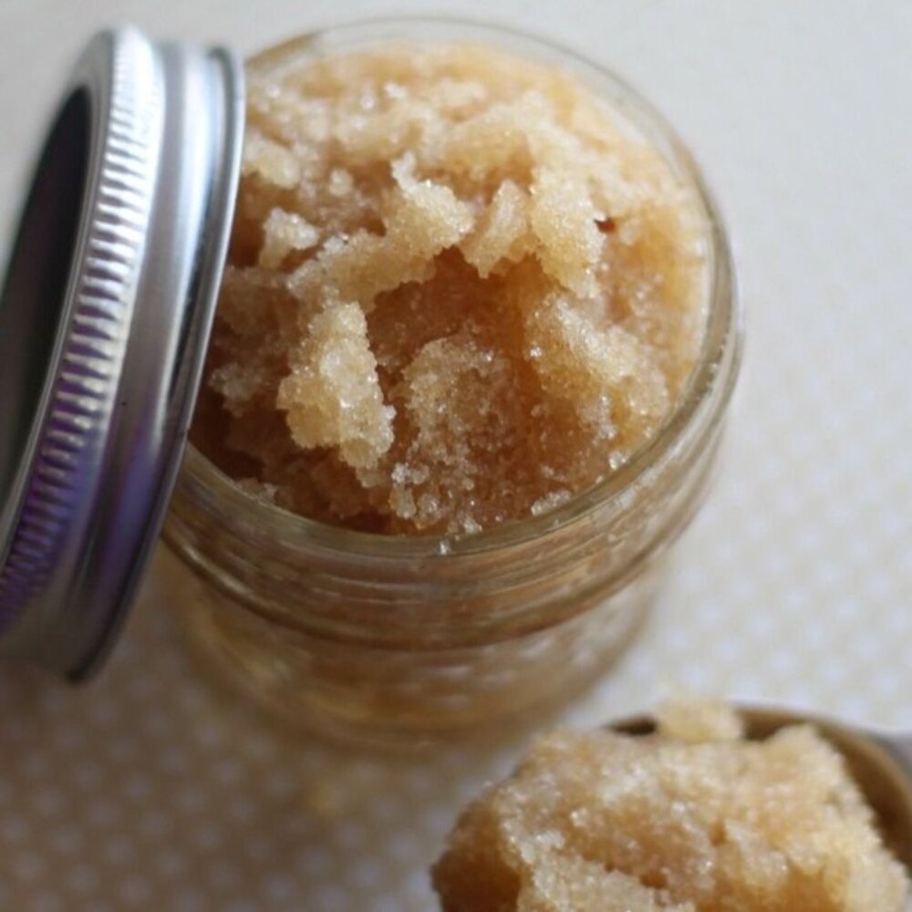 Homemade BVanilla Sugar Scrub